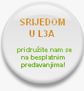 srijedom u l3a
